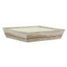 Cardboard rectangular basket - Wood