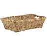 Basket in buff willow