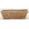 Basket in buff willow