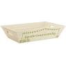 Rectangular pine wood basket