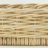 Tray in natural kubu rattan