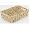 Tray in natural kubu rattan