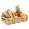 Tray in natural kubu rattan