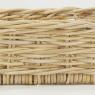 Tray in natural kubu rattan