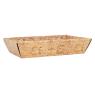 Foldable cardboard basket