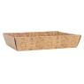 Foldable cardboard basket