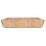Foldable cardboard basket