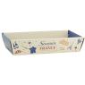 Corbeille en carton pliable