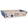 Corbeille en carton pliable