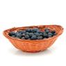 Peach color bamboo basket