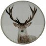 Resin and aluminium deer plate