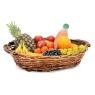 Stained willow basket