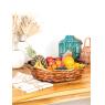 Stained willow basket