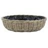 Round rattan basket 