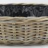 Round rattan basket 