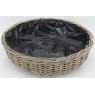 Round rattan basket 