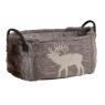 Storage baskets with deer design