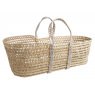 Palm leaf storage basket
