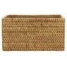 Natural rattan storage basket