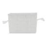 White nylon storage basket