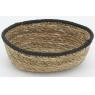 Rush and jute baskets