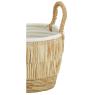 Seagrass and paper baskets