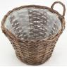 Unpeeled willow basket