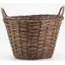 Unpeeled willow basket