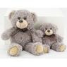 Dark grey teddy bear