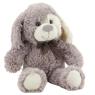 Grey dog soft toy