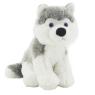 Polyester Husky soft toy