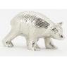 Aluminium bear figurine