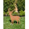 Metal deer garden decor