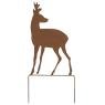 Metal deer garden decor