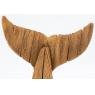 Whale tail in paulownia wood