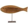 Fish in paulownia wood 