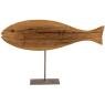 Fish in paulownia wood 