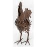 Decorative rooster in metal