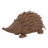 Hedgehog in antique metal