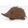 Hedgehog in antique metal
