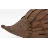 Hedgehog in antique metal