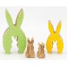 Stained mango rabbits