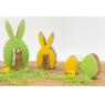 Stained mango rabbits