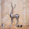 Cerf en aluminium