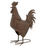Tinted metal rooster