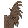 Tinted metal rooster