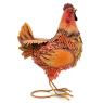 Decorative metal hen
