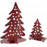 Christmas tree votive holder