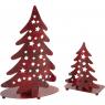 Christmas tree votive holder