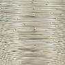 Round silver color metal candle holders